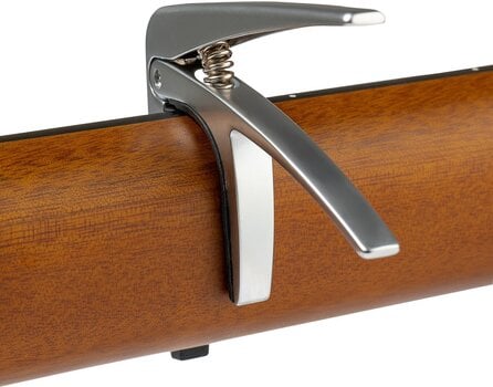 Capo for Classical Guitar Cascha CACP1C Silver Capo for Classical Guitar - 9