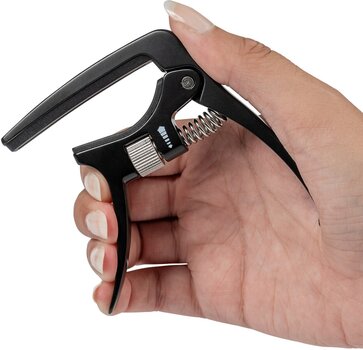 Capotasto per chitarre acustiche Cascha CACP3A Black Capotasto per chitarre acustiche - 5