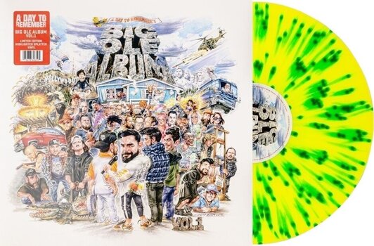LP ploča A Day To Remember - Big Ole Album Vol. 1 (Yellow Translucent with Green Splatter Coloured) (Limited Edition) (LP) - 2