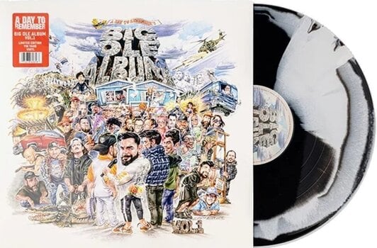 Disc de vinil A Day To Remember - Big Ole Album Vol. 1 (Black & White Coloured) (Limited Edtition) (LP) - 2