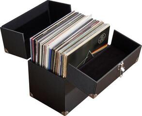 Koffer für LP-Platten Legend Vinyl Double Flap LP Case Hülle für LP-Schallplatten Black - 1