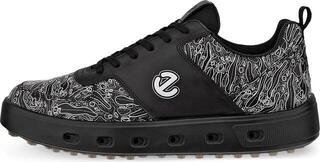 Men's golf shoes Ecco Street 720 Black Print - 1