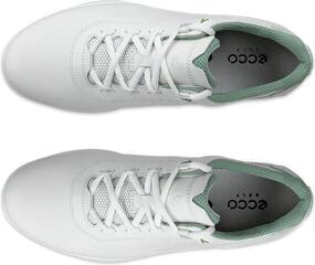 Men's golf shoes Ecco S-Casual White/Green - 5