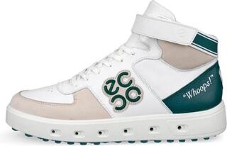 Men's golf shoes Ecco Street 720 Gravel/Shadow White/Baygreen - 1