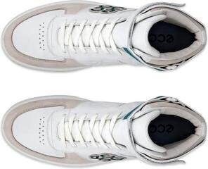 Men's golf shoes Ecco Street 720 Gravel/Shadow White/Baygreen - 5