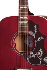 Dreadnought z elektroniką Gibson Hummingbird Special Satin Wine Red Dreadnought z elektroniką - 4