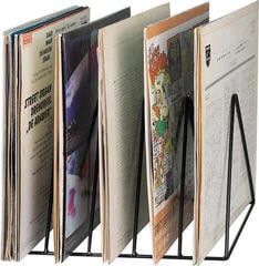 Tafelstandaard voor LP's Muziker 12'' Vinyl Record Storage Triangle Tafelstandaard voor LP's Black - 4