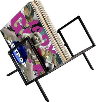 Stalo vinilo plokštelių laikiklis Muziker MUZR25J Stalo vinilo plokštelių laikiklis (Kaip naujas) - 10