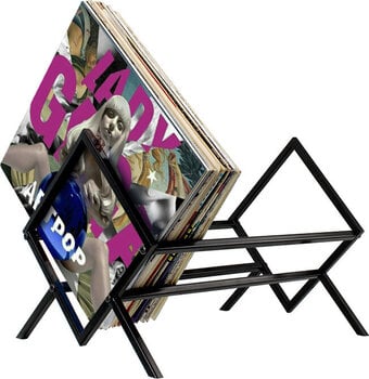 Stalo vinilo plokštelių laikiklis Muziker MUZR25J Stalo vinilo plokštelių laikiklis (Kaip naujas) - 11