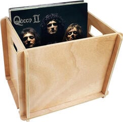 Doboz LP lemezekhez Muziker Self-Assembly Plywood Doboz LP lemezekhez Natural - 1