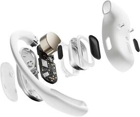 Bezdrátová sluchátka za uši Shokz OpenFit Air White Bezdrátová sluchátka za uši - 3