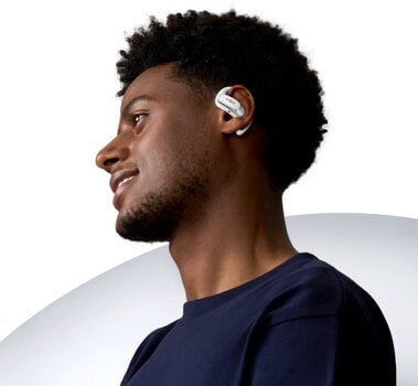Bežični Ear Loop slušalice Shokz OpenFit Air White Bežični Ear Loop slušalice - 5