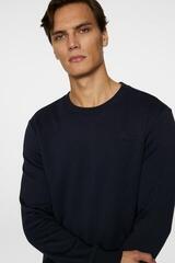 Pulóver J.Lindeberg Alpha Crew Neck JL Navy - 4