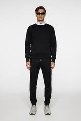 Pulover s kapuco/Pulover J.Lindeberg Alpha Crew Neck Black - 2