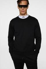 Pulover s kapuco/Pulover J.Lindeberg Alpha Crew Neck Black - 3