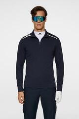 Φούτερ/Πουλόβερ J.Lindeberg Leon Quarter Zip Mid Layer JL Navy S Φούτερ - 1
