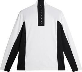 Pulover s kapuco/Pulover J.Lindeberg Banks Mid Layer White - 1