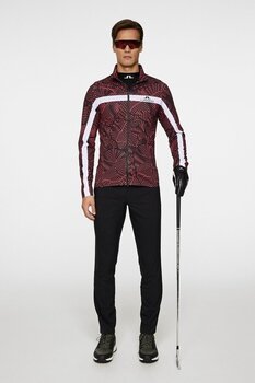 Суичър/Пуловер J.Lindeberg Jarvis Tour Mid Layer Azalea Wave Pink S Суитшърт - 5