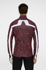 Hoodie/Sweater J.Lindeberg Jarvis Tour Mid Layer Azalea Wave Pink - 3