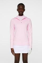 Hoodie/Sweater J.Lindeberg W Aerial Quarter Zip Hood Nosegay - 1