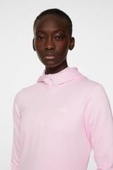 Hoodie/Sweater J.Lindeberg W Aerial Quarter Zip Hood Nosegay - 4
