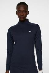Pulóver J.Lindeberg Cindy Quarter Zip Mid Layer JL Navy - 4