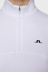 Hoodie/Sweater J.Lindeberg Lorelei Quarter Zip Mid Layer White - 6