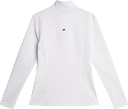 Mikina/Sveter J.Lindeberg Lorelei Quarter Zip Mid Layer White XL Mikina - 2
