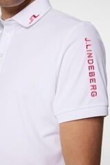 Poolopaita J.Lindeberg Tour Tech White - 5