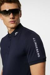 Tricou polo J.Lindeberg Tour Tech Slim Fit JL Navy - 5