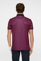 Tricou polo J.Lindeberg Tour Tech Print Geo Navy - 2