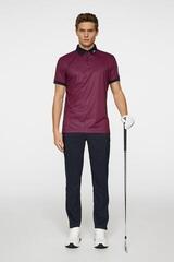 Tricou polo J.Lindeberg Tour Tech Print Geo Navy - 3