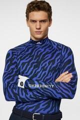 Lenjerie termică J.Lindeberg Ello Compression Print Geo Navy - 4