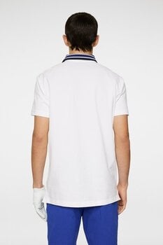 Tricou polo J.Lindeberg Bjorn White L Tricou polo - 3