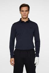 Tricou polo J.Lindeberg Gustaf LS JL Navy - 1