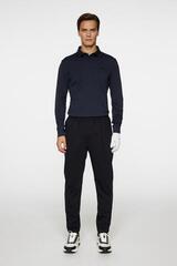 Tricou polo J.Lindeberg Gustaf LS JL Navy - 3