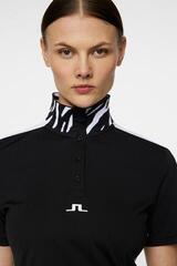 Tricou polo J.Lindeberg Pip Black - 4