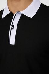 Tricou polo J.Lindeberg Bay Slim Black - 5