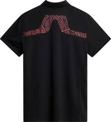 Polo majice J.Lindeberg KV Tour Golf Black - 1