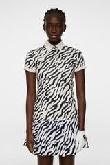 Polo J.Lindeberg Tour Tech Print Tiger Moonbeam - 1