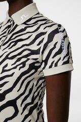 Polo J.Lindeberg Tour Tech Print Tiger Moonbeam - 5