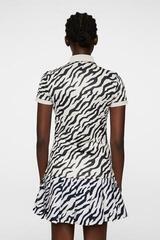 Tricou polo J.Lindeberg Tour Tech Print Tiger Moonbeam - 2