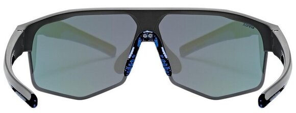 Sport Glasses UVEX Axos Set Black Matt/Mirror Blue Sport Glasses - 4