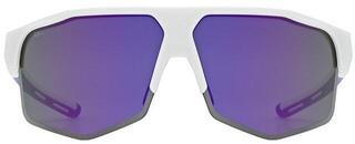 Sportsbriller UVEX Axos Set White Matt/Mirror Purple Sportsbriller - 1