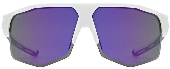 Sport Glasses UVEX Axos Set White Matt/Mirror Purple Sport Glasses - 2