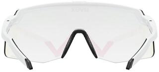 Gafas deportivas UVEX Pace Stage Small V White Matt/Variomatic Mirror Green Gafas deportivas - 3