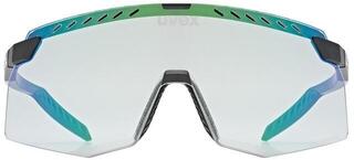 Gafas deportivas UVEX Pace Stage V Black Matt/Variomatic Mirror Green Gafas deportivas - 1