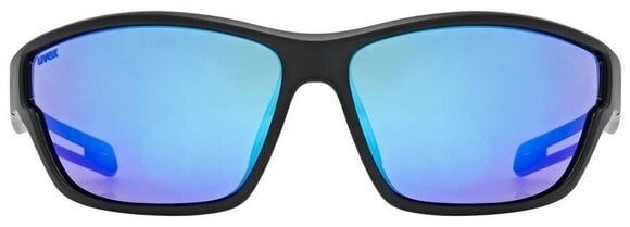 Športna očala UVEX Sportstyle 806 Black Matt/Mirror Blue Športna očala - 2