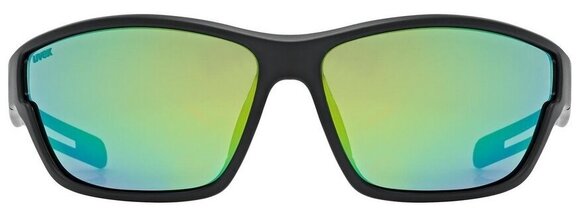 Sportske naočare UVEX Sportstyle 806 Black Matt/Mirror Green Sportske naočare - 2