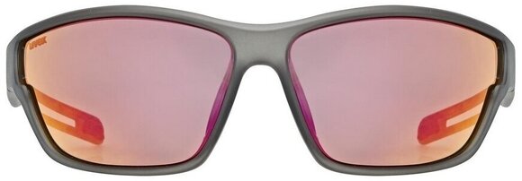 Sportske naočale UVEX Sportstyle 806 Smoke Matt/Mirror Red Sportske naočale - 2